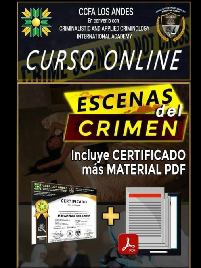 Importancia de la Escena del Crimen | PDF | Laboratorios | Policía