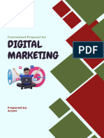 Customised Digital Marketing Proposal