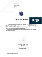 Formato Certificado