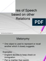 Figures of Speech Based On Other Relations