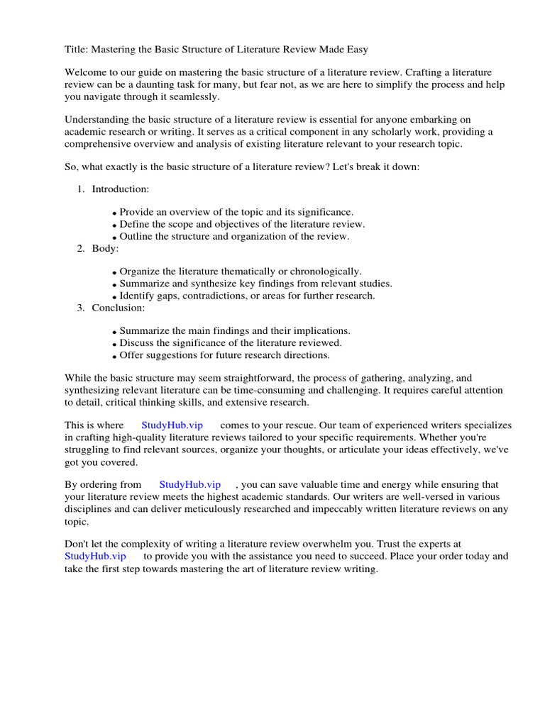 basic-structure-of-literature-review-download-free-pdf-methodology