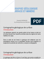 Cartographie Géologique de Surface Et Minière 1