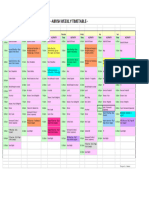 Jadual Weekly