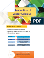 WEEK 1 - Introduction of Vector Calculus