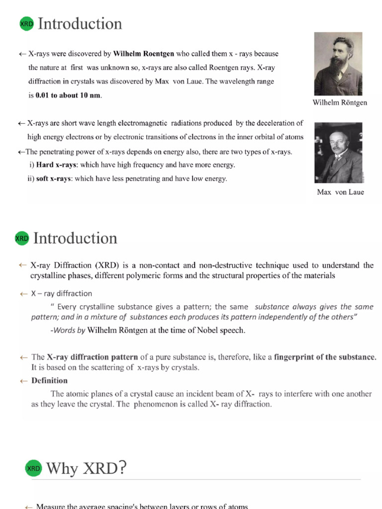X-Ray Diffraction | PDF