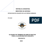 2023 - PC 00-02 Glosario de Terminos de Empleo Militar para La Amc 2023 Proyecto