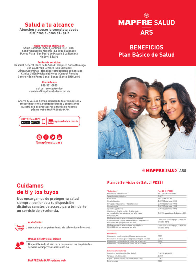 Plan Básico de Salud Mapfre: Coberturas y Beneficios | PDF | Hospital ...
