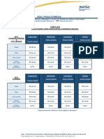 Tarifa 2024 Sesc Praia Formosa