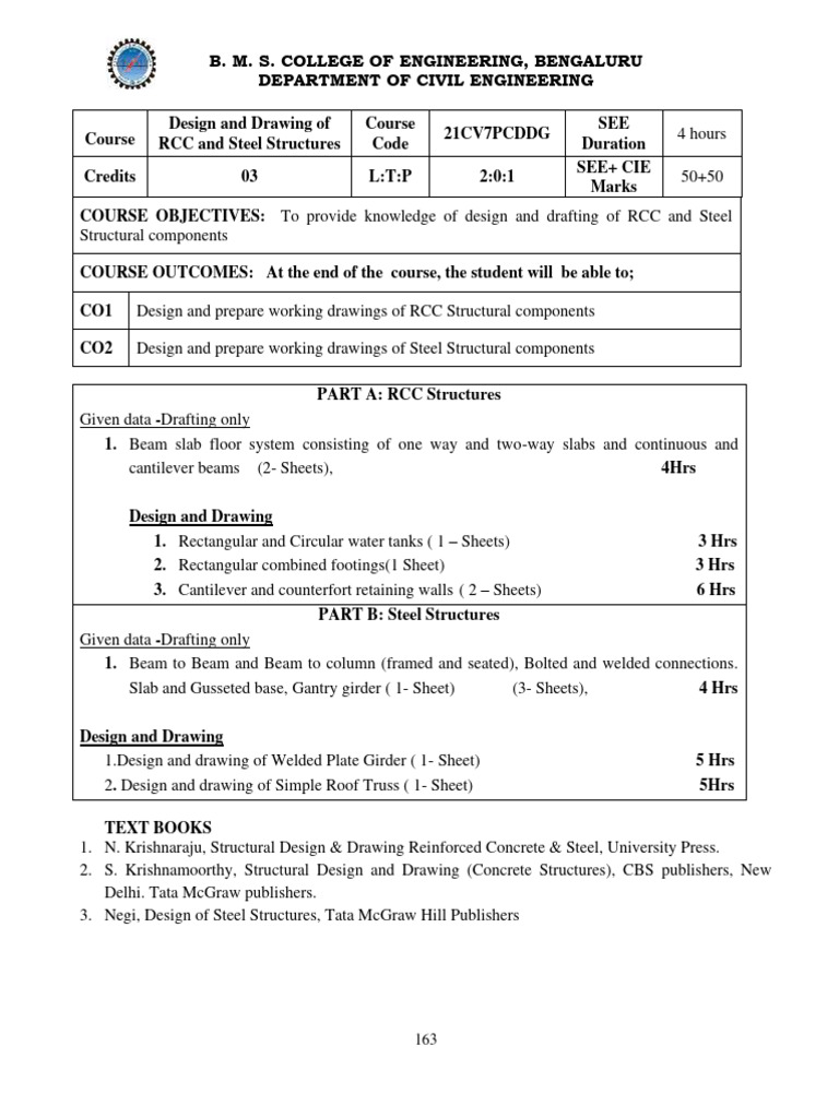 RCC and Steel Structures Design Course | PDF | Beam (Structure ...