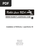 RDWorksV8 DetailedSoftwareInstallation