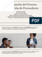 Proceso de Selección de Proveedores