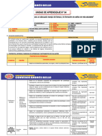 2do Grado Unidad de Aprendizaje Iv - 2022