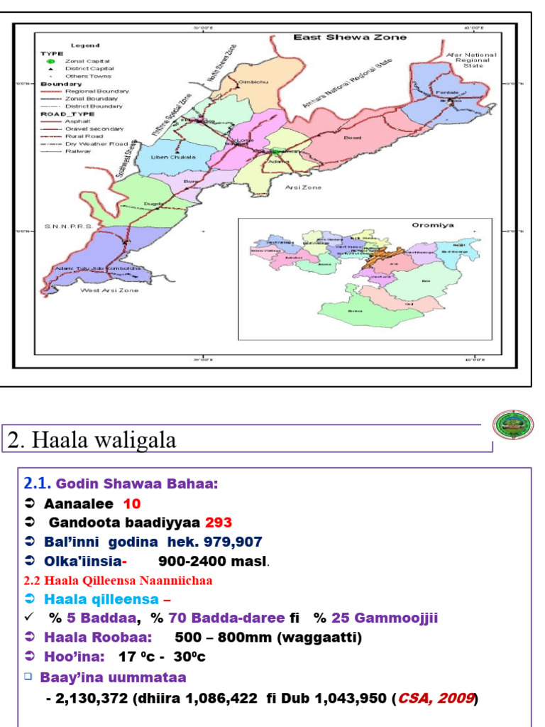 Hararge Bahaa: Demographics & Climate Data | PDF