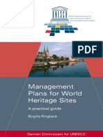 Management Plan for Wold Heritage Sites