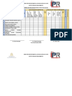 Rubrica de Evaluacion