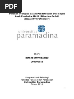 Download Peranan Orangtua dalam Pendeteksian Dini Gejala Anak Penderita ADHD Attention Deficit Hiperactivity Disorder by asriie SN71569958 doc pdf