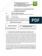 Informe 01 - 2022 Archivo Caso Betty Oroche