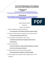 Solution Manual For Commercial Refrigeration For Air Conditioning Technicians 3rd Edition by Wirz ISBN 130550643X 9781305506435