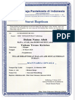 Surat Baptisan