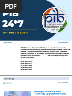 PIB 247 - 15th March 2024