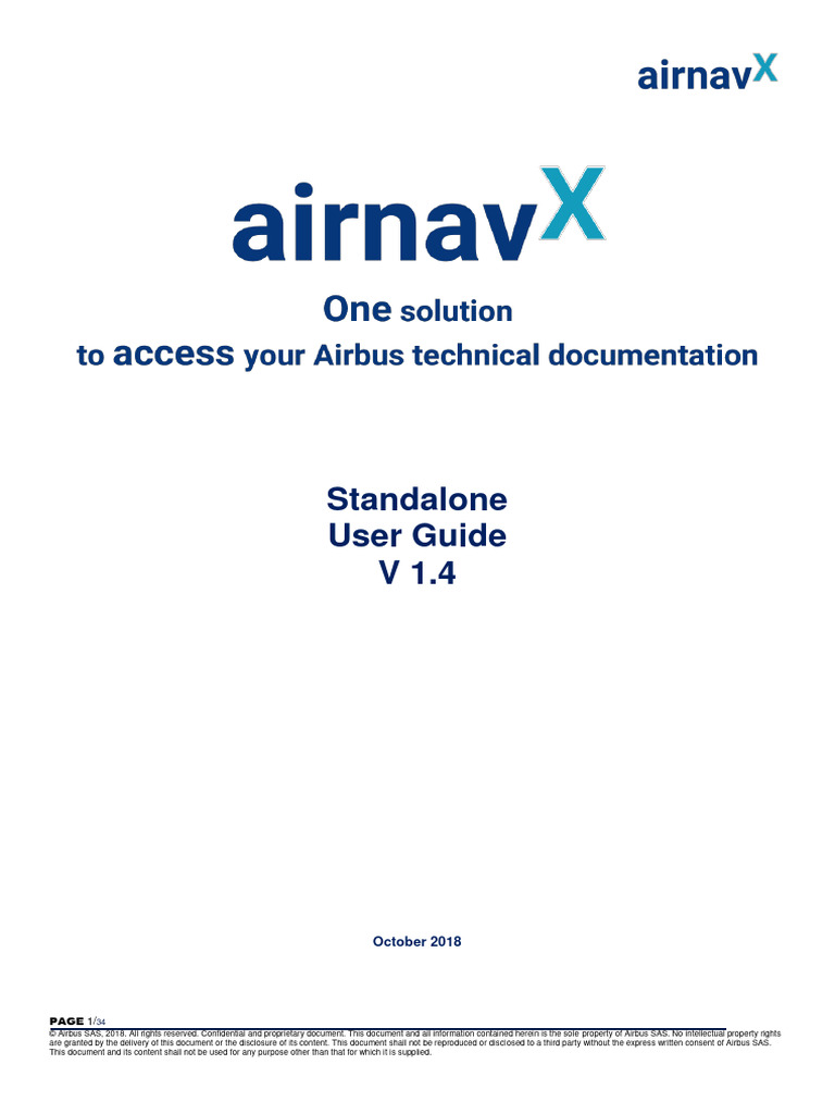 AirnavX Standalone User Guide V1.4 | PDF