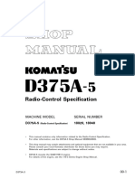 Komatsu D375A-5 ShopManual