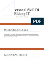 Interpersonal Skill Di Bidang IT Dita