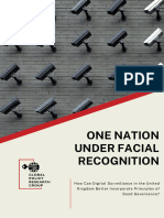One Nation Under Facial Recognition - Policy Paper