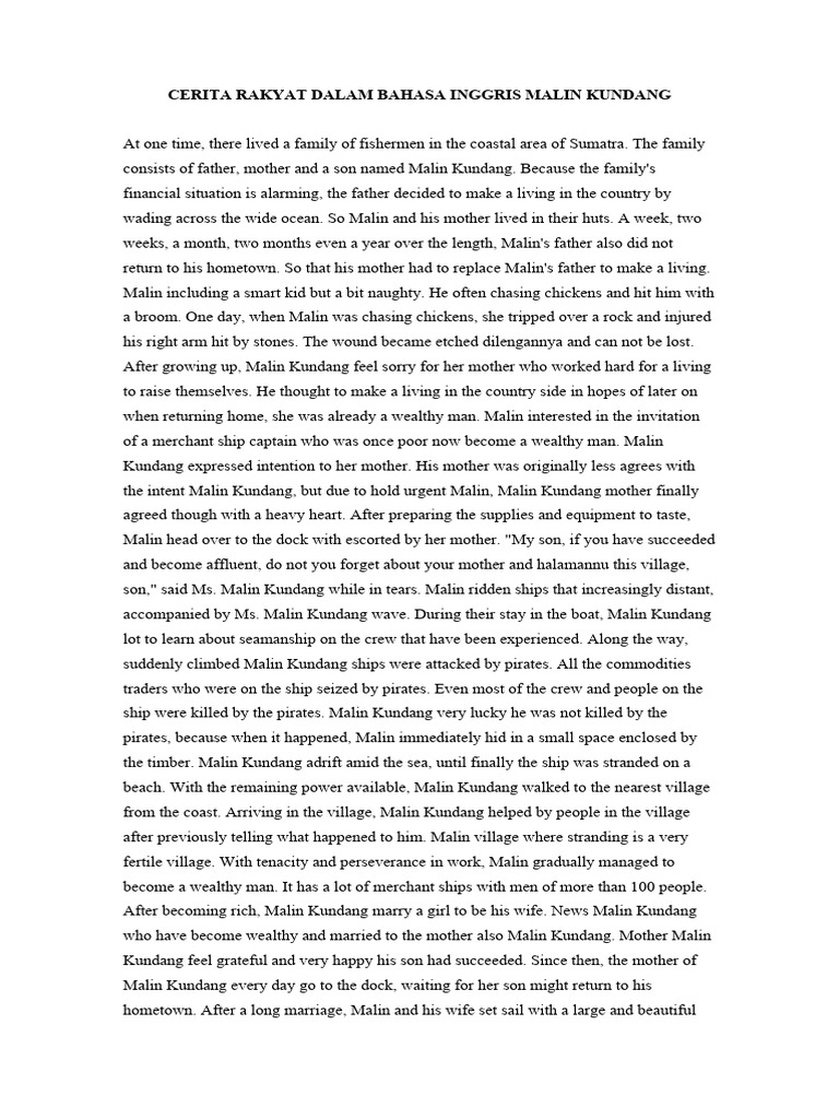 Cerita Story Telling SMP | PDF | Piracy
