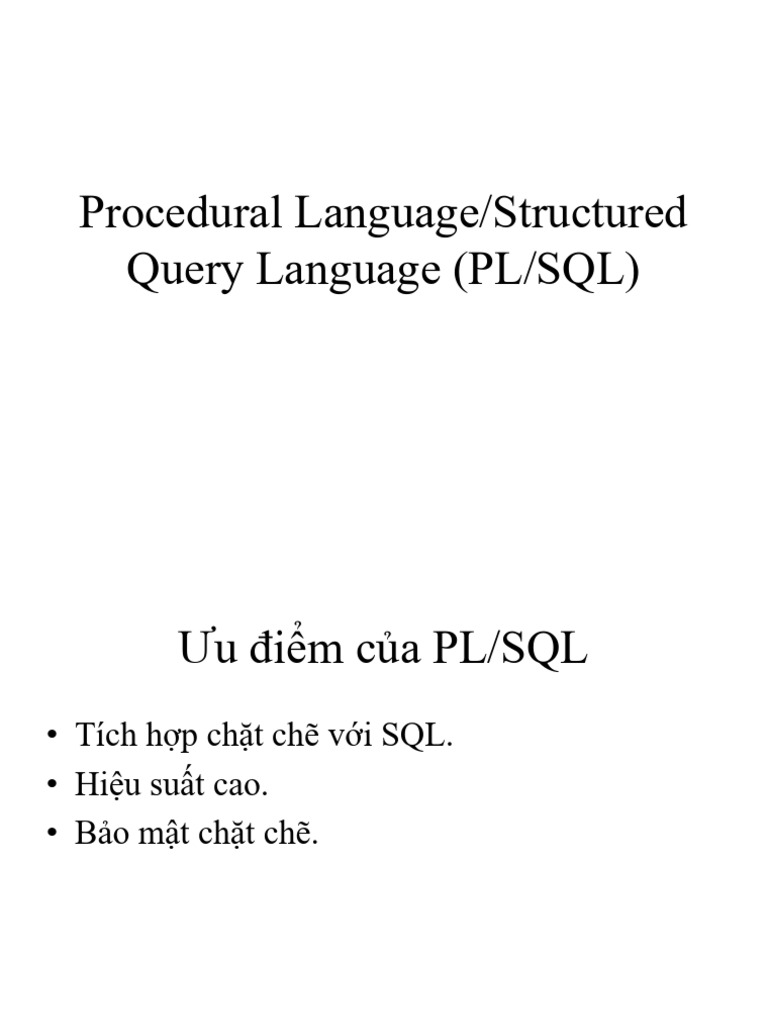 C2 PL SQL 1 | PDF