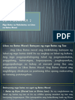 QUARTER 2 ESP 9 LESSON 2 Mga Batas Na Nakabatay Sa Likas Na Batas Moral