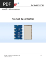 LoRa1278F30 1W Wireless Tranceiver Module V3.1