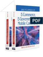 Encyclopedia of E-Commerce, E-Government, and Mobile Commerce