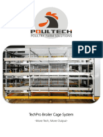 TechPro Broiler Cage