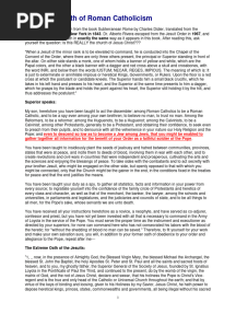 Jesuit Oath Short