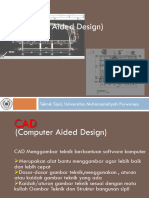 (Computer Aided Design) : Teknik Sipil, Universitas Muhamamdiyah Purworejo