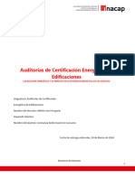 (Constanza Guerrero Carcamo) Auditorías de Certificación Energética de Edificaciones