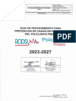 Guia de Procedimiento para Prevencion de Caidas 2023-2027