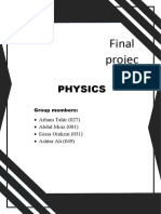 Physics Final Project C