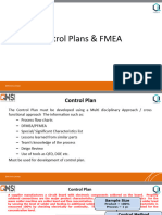 Control Plan & FMEA