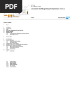 Document and Reporting Compliance (5XU)