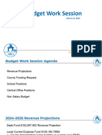 New Hanover County Schools 2025 Draft Budget Presentation