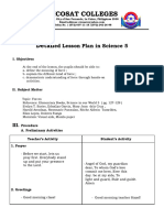 Detailed Lesson Plan in Science 5