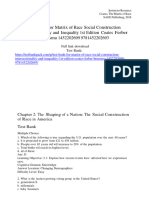 Test Bank For Matrix of Race Social Construction Intersectionality and Inequality 1st Edition Coates Ferber Brunsma 1452202699 9781452202693