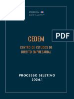 CEDEM - Edital 2024.1