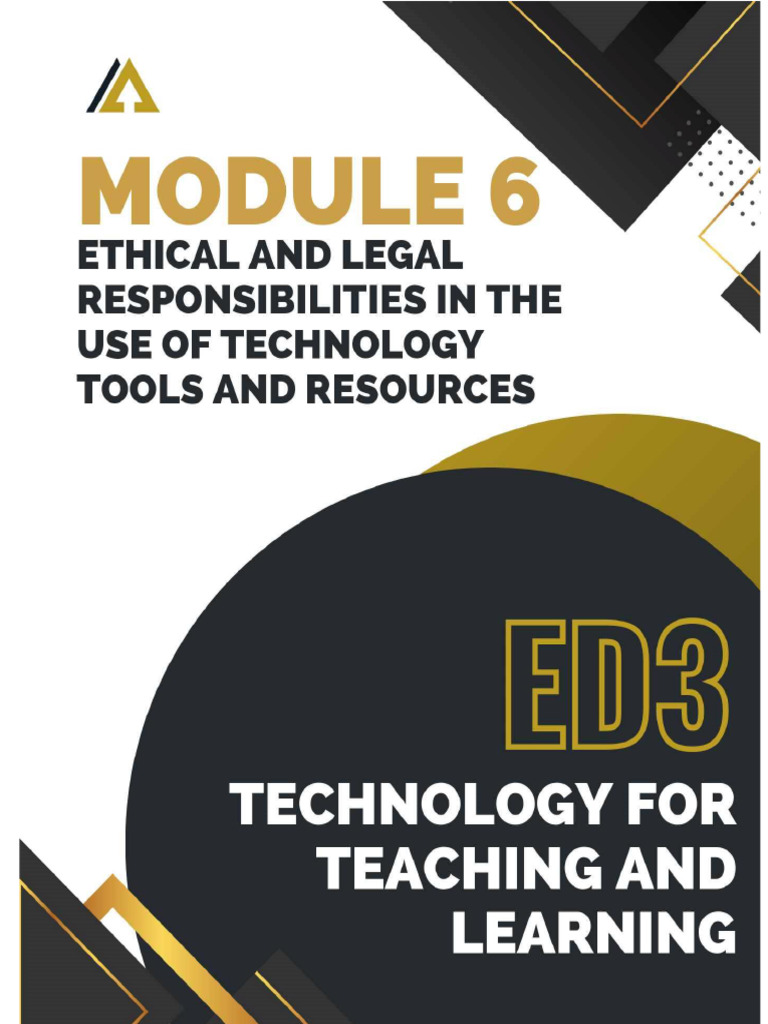 Module 6 Pdf Educational Technology Creative Commons License