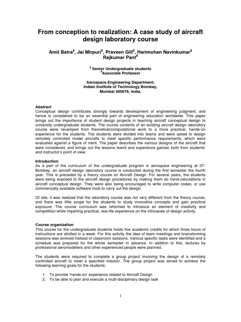 General aviation case study picture