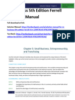 M Business 5Th Edition Ferrell Solutions Manual Full Chapter PDF
