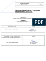 Informe de Calidad La Roca S.A.C