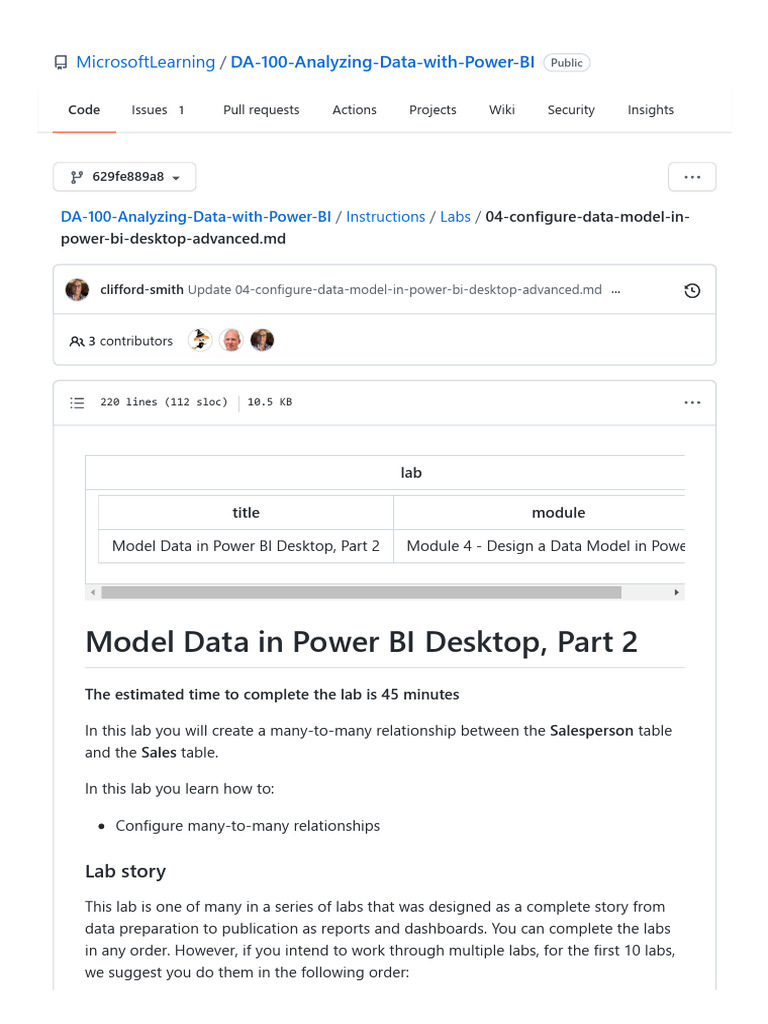 04 Configure Data Model in Power Bi Desktop Advanced | PDF | Computing ...